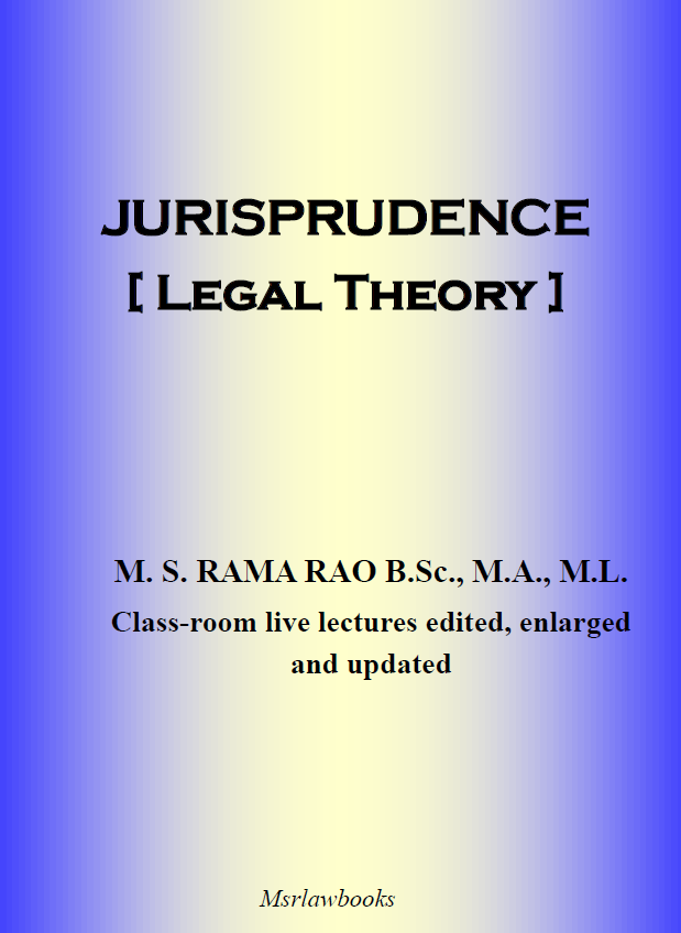 Jurisprudence - Short notes